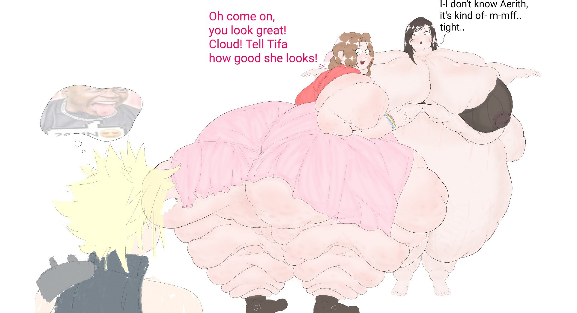 Aerith Gainsborough (Final Fantasy) Rule 34 Image