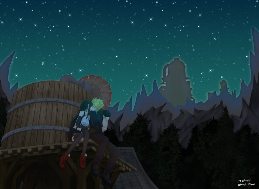 Cloud Strife (Final Fantasy) Rule 34 Image