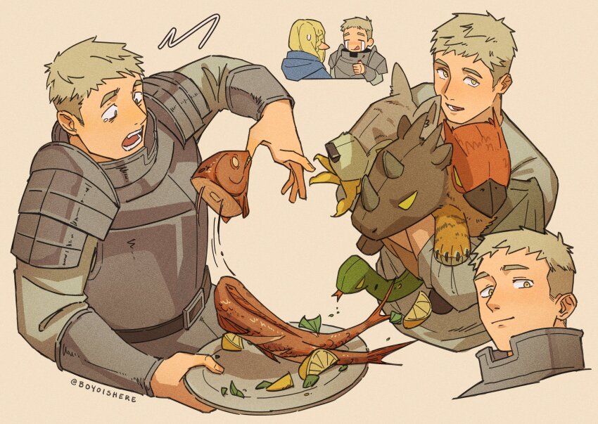 Laios Touden (Dungeon Meshi) Rule 34 Image