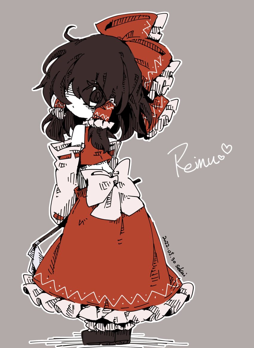 Hakurei Reimu (Touhou) Rule 34 Image