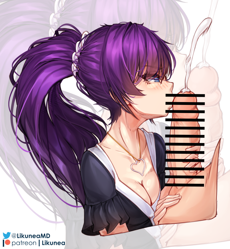Senjougahara Hitagi (Bakemonogatari) Rule 34 Image