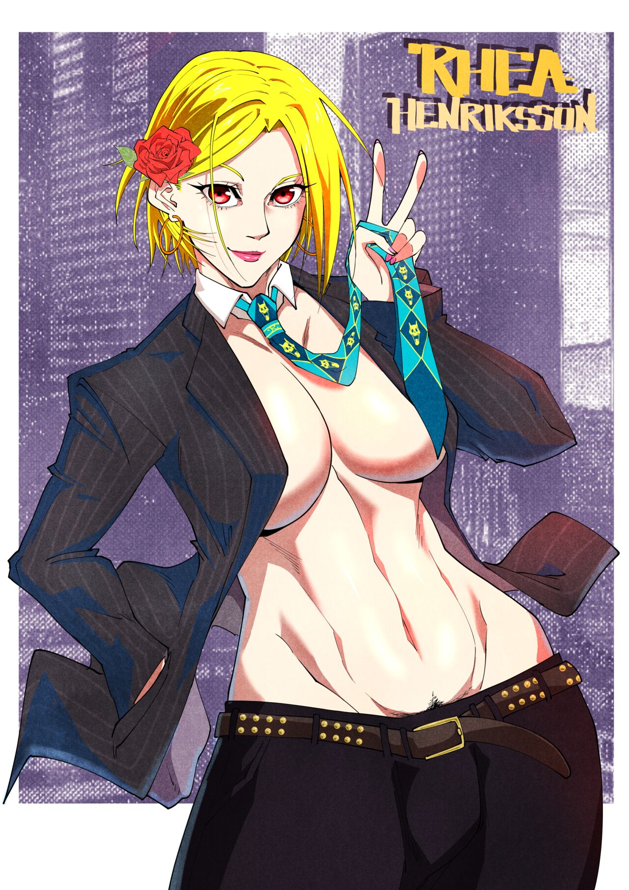 Rhea (Uselessbegging) Rule 34 Image