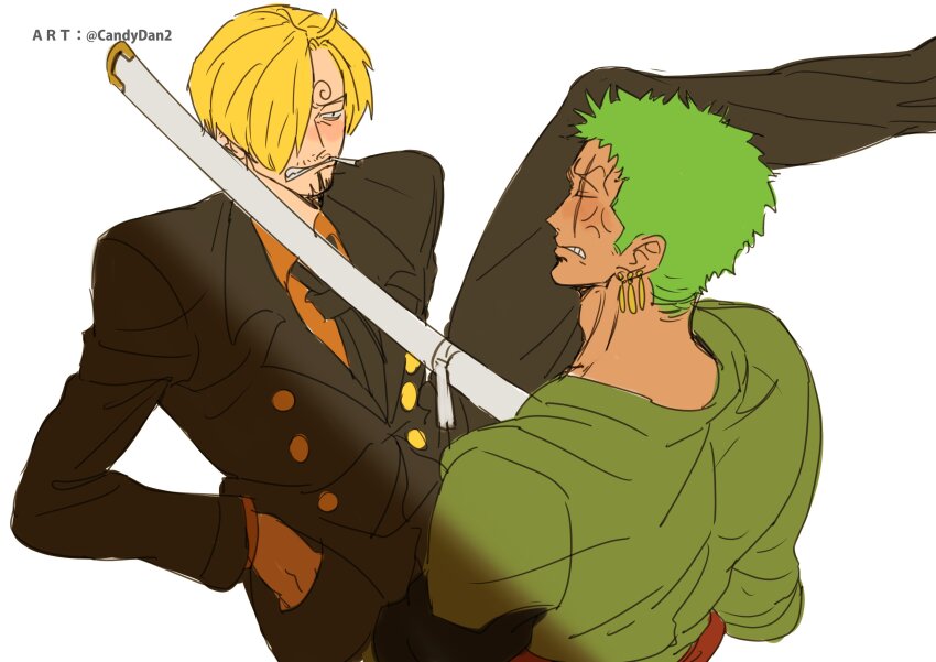 Roronoa Zoro (One Piece) Rule 34 Image
