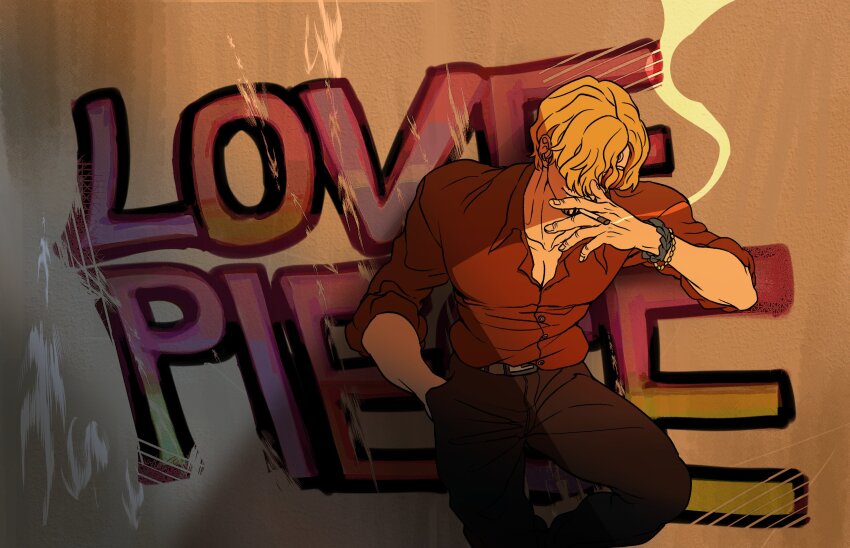 Sanji (One Piece) Rule 34 Image