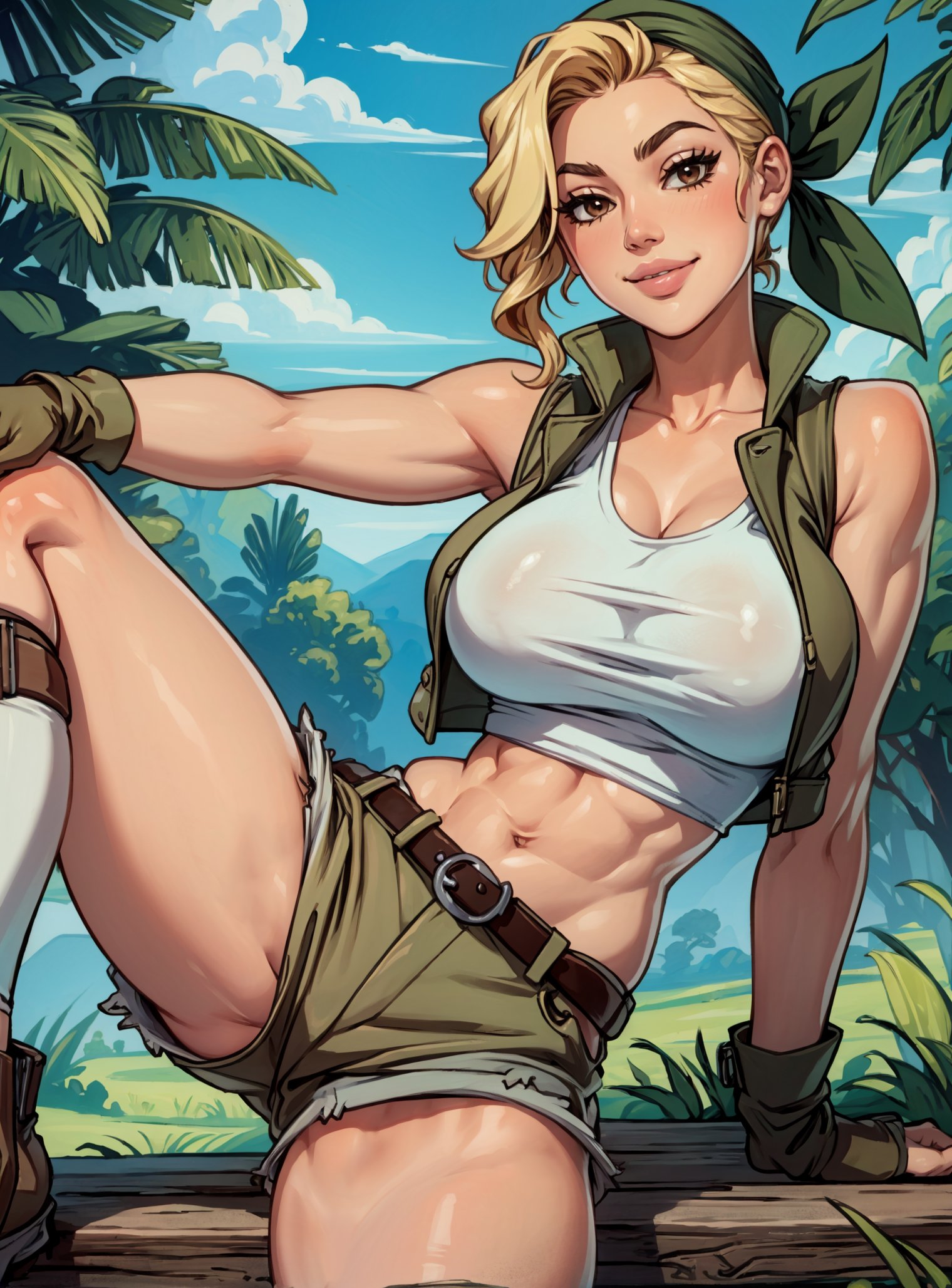 Eri Kasamoto (Metal Slug) Rule 34 Image
