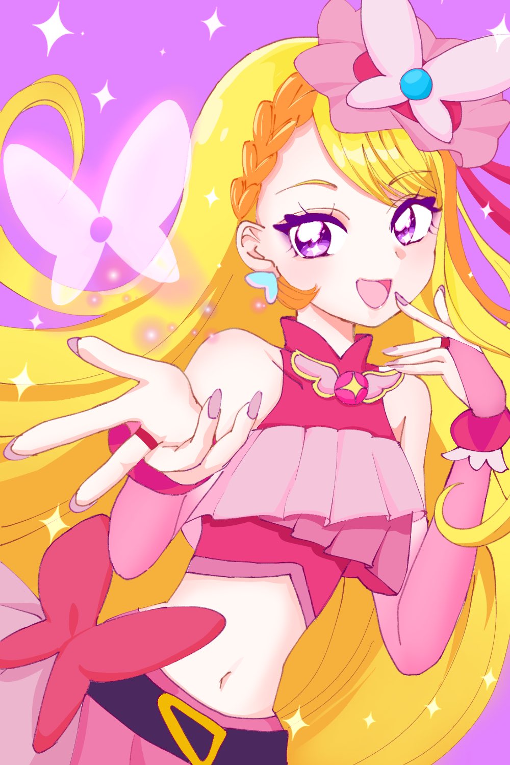 Cure Butterfly (Hirogaru Sky! Precure) Rule 34 Image