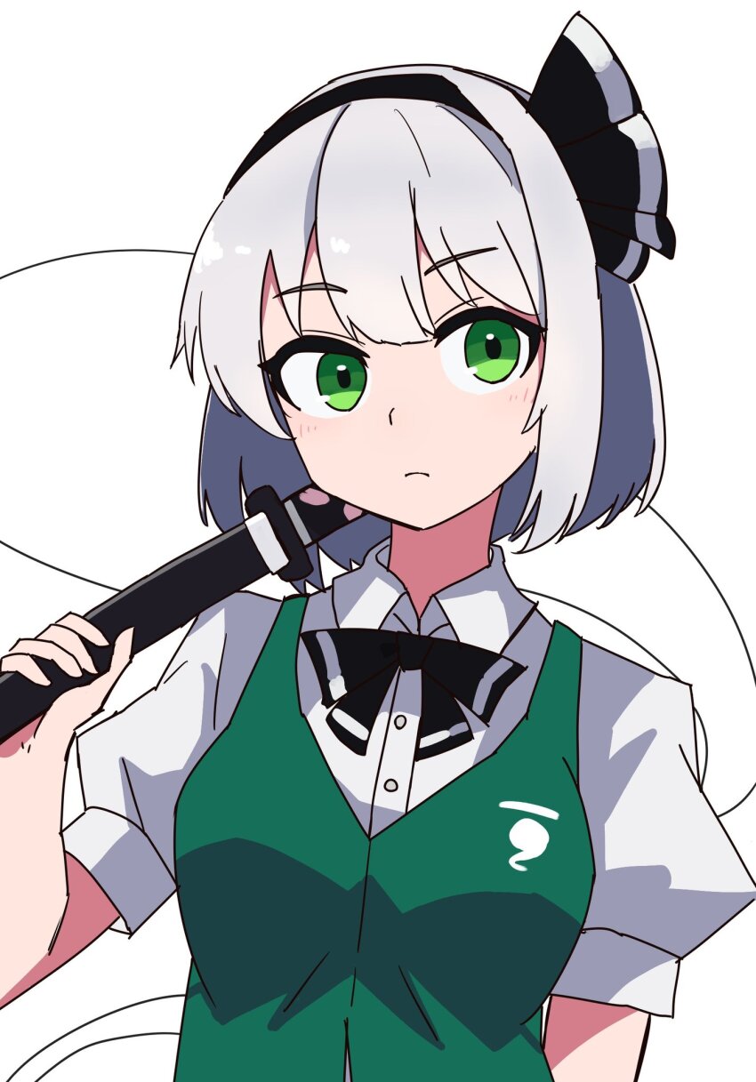 Konpaku Youmu (Touhou) Rule 34 Image