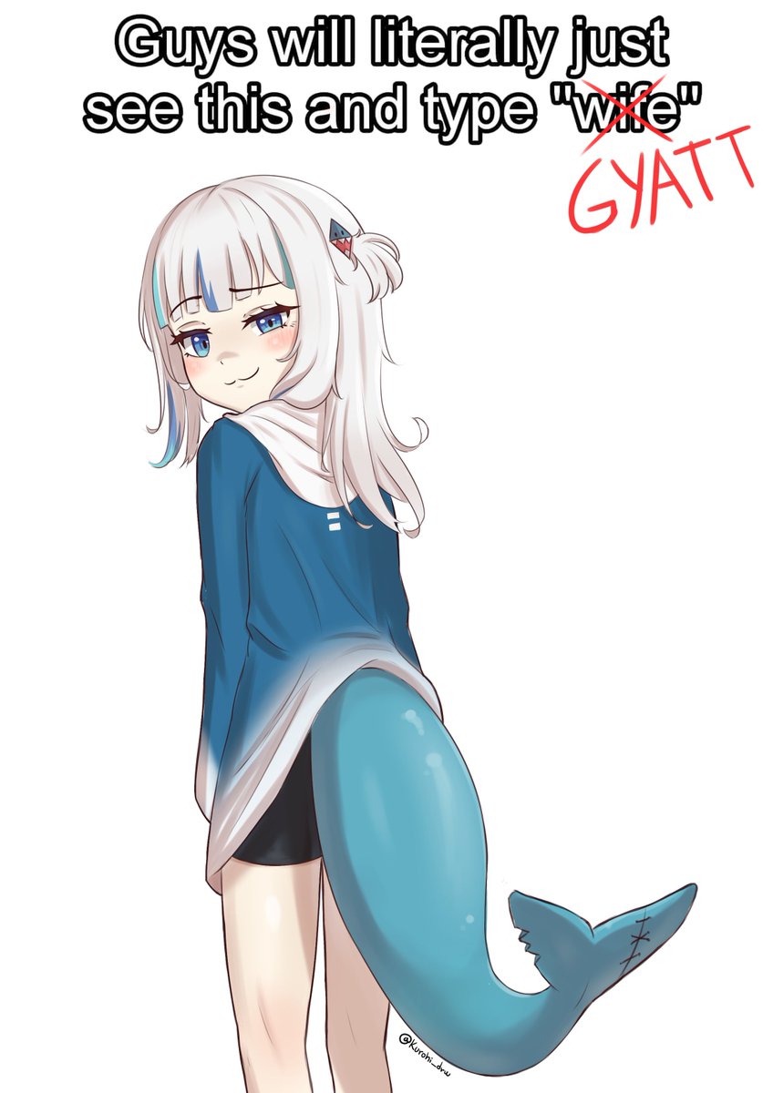 Gawr Gura (Gyatt) Rule 34 Image