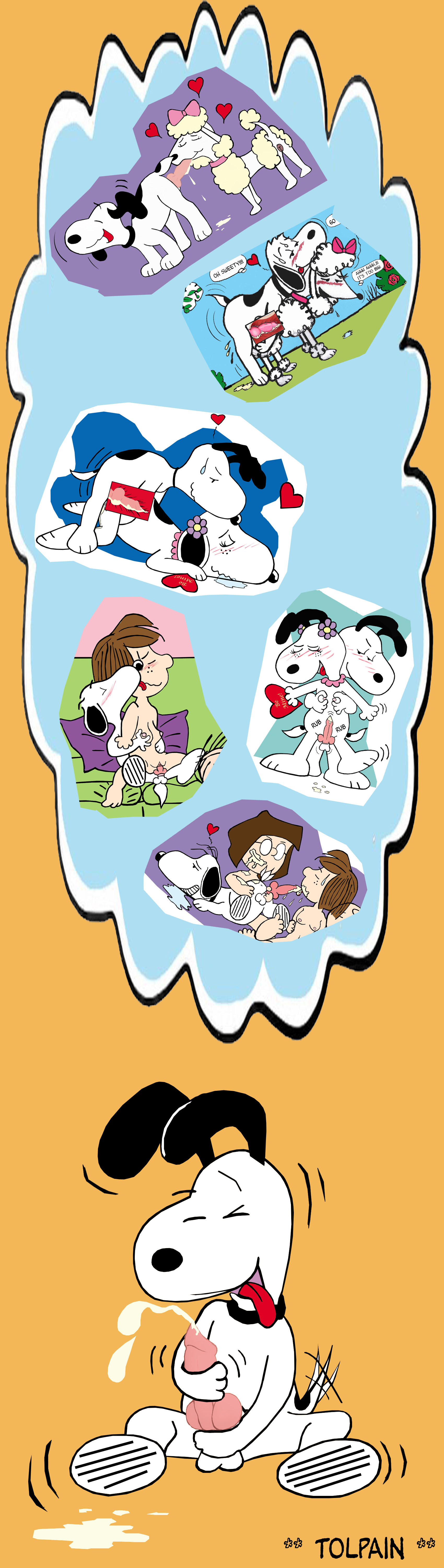 Snoopy (Peanuts) Rule 34 Image