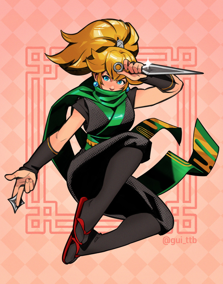 Ninja Peach (Mario (Series)) Rule 34 Image