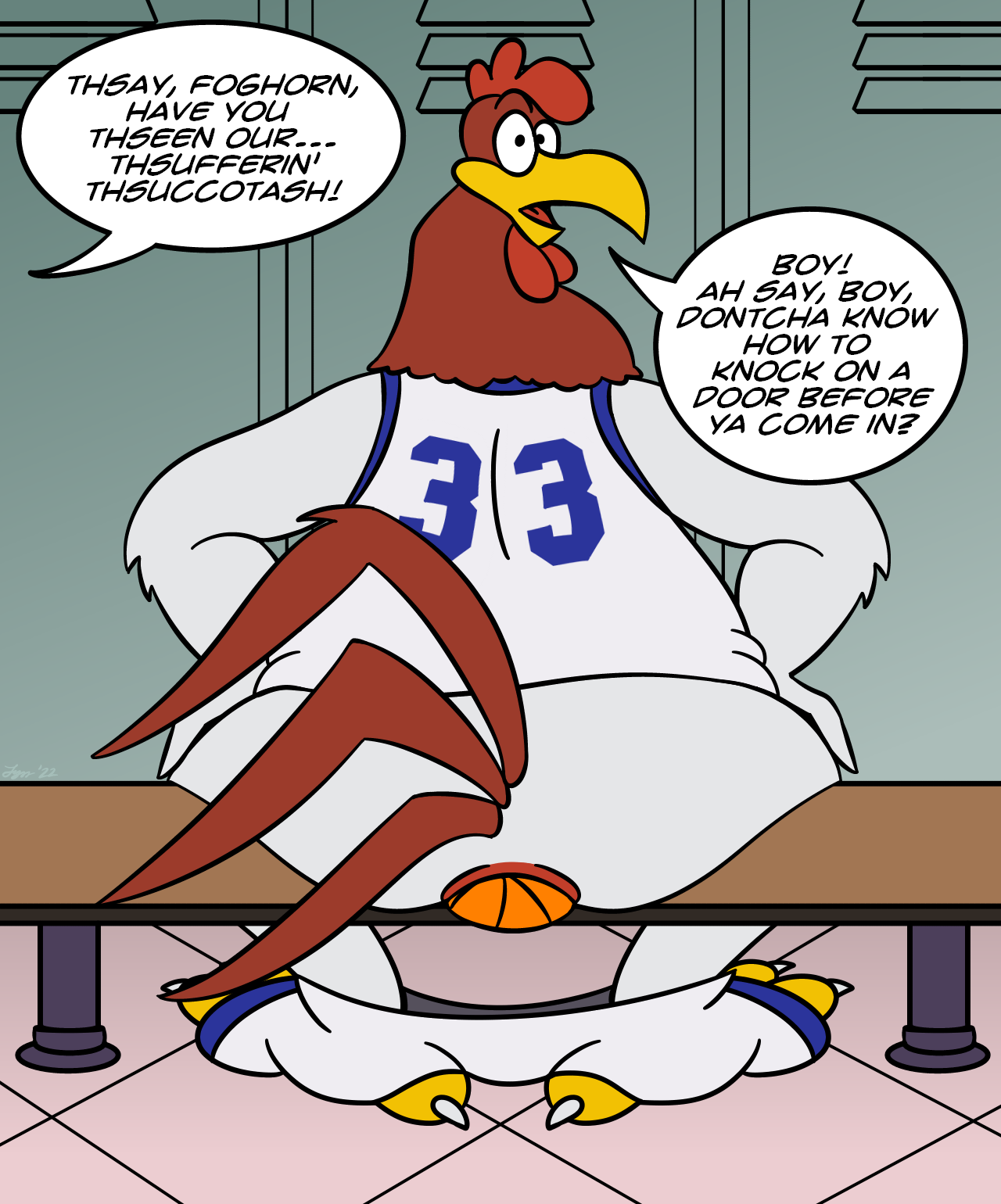 Foghorn Leghorn (Looney Tunes) Rule 34 Image