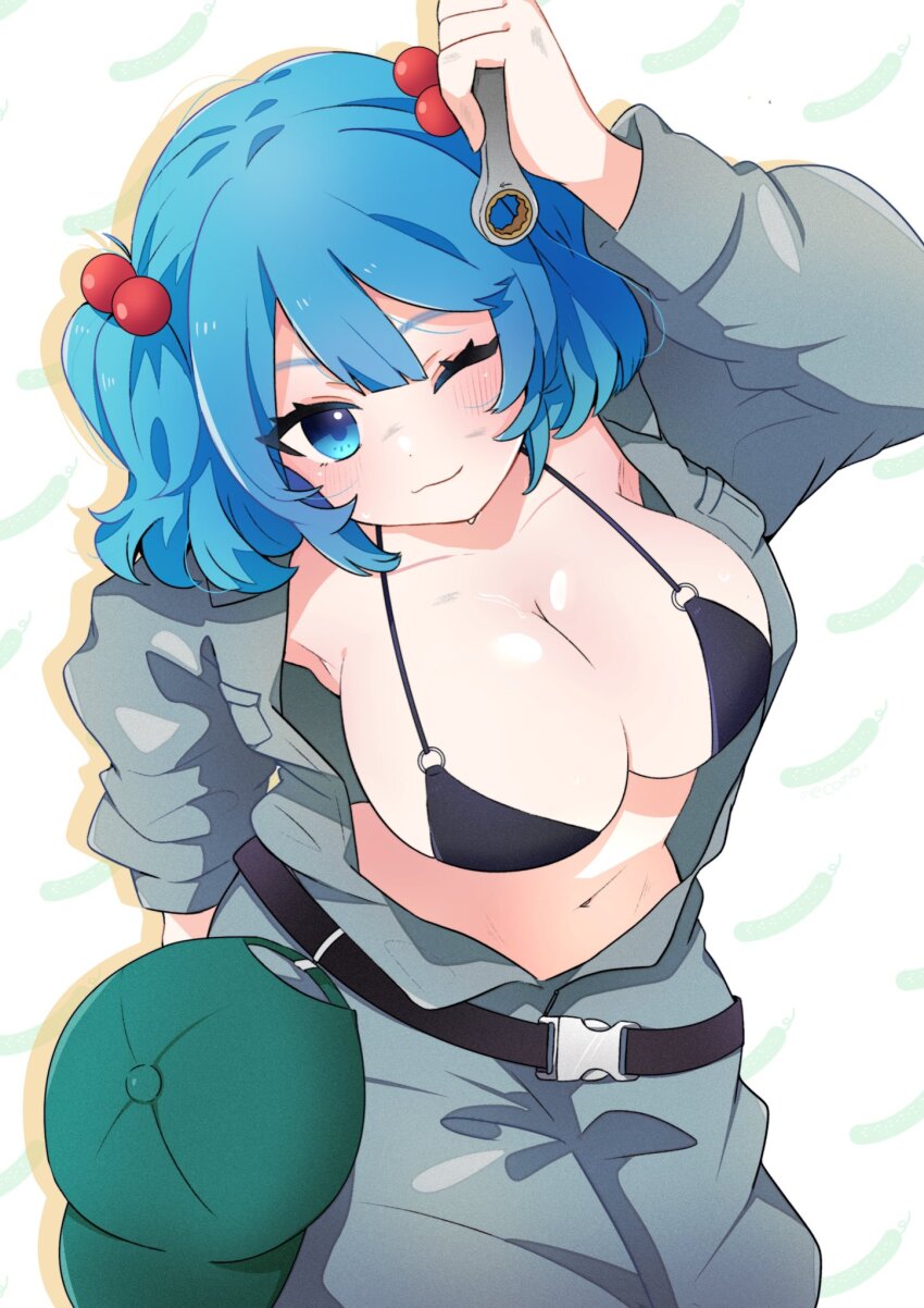 Kawashiro Nitori (Touhou) Rule 34 Image