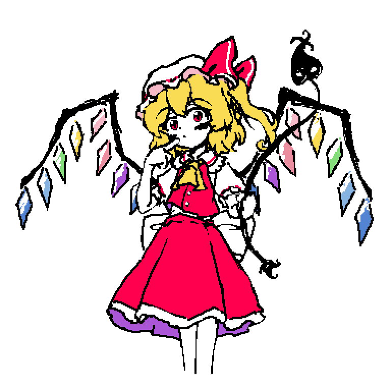 Flandre Scarlet (Touhou) Rule 34 Image