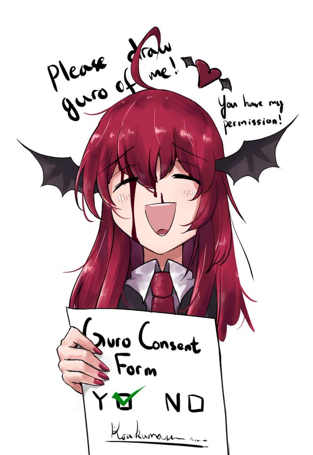 Koakuma (Touhou) Rule 34 Image
