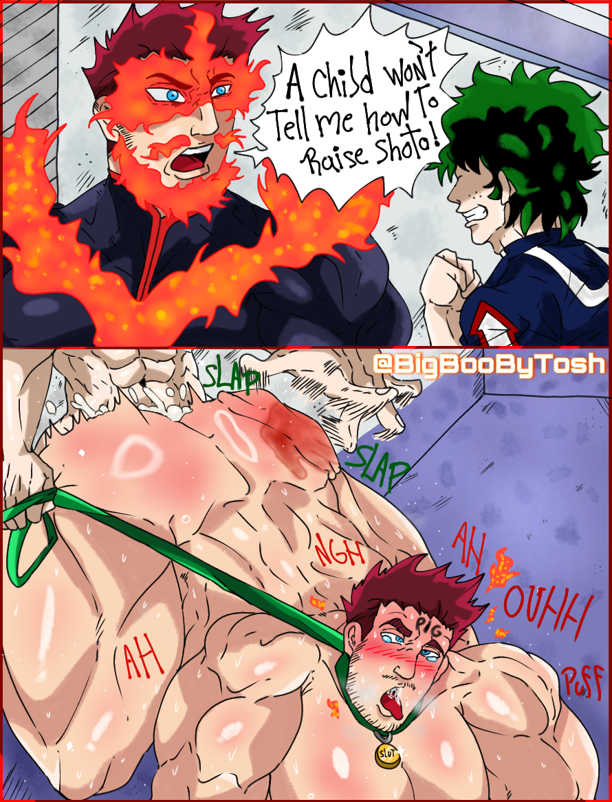 Endeavor (My Hero Academia) Rule 34 Image