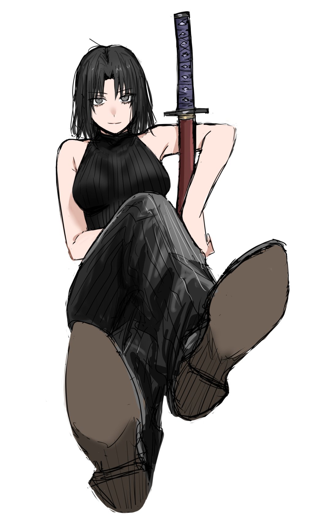 Ryougi Shiki (Kara No Kyoukai) Rule 34 Image