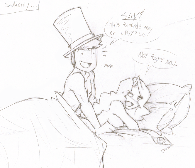 Emmy Altava (Professor Layton) Rule 34 Image