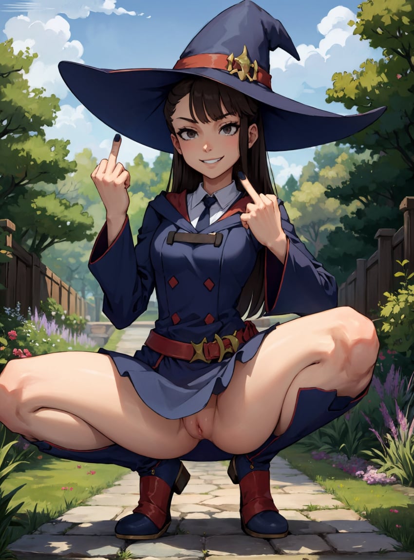 Atsuko Kagari (Little Witch Academia) Rule 34 Image