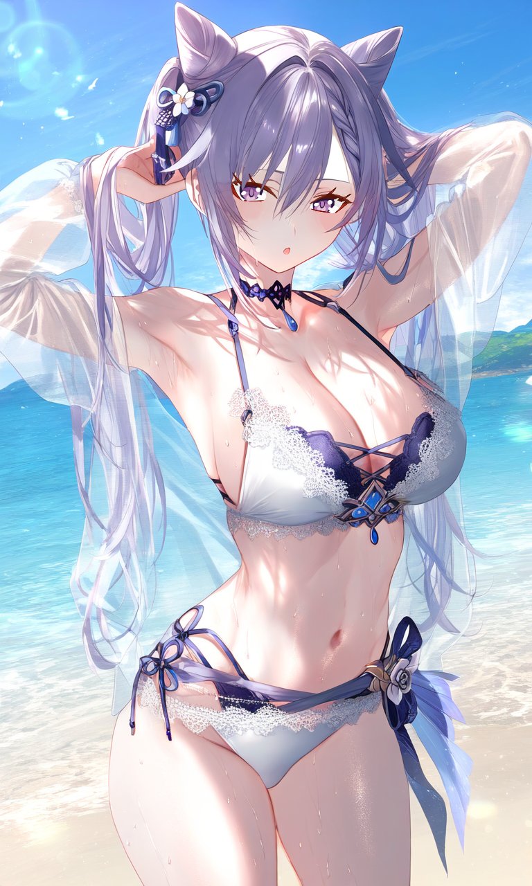 Keqing (Genshin Impact) Rule 34 Image