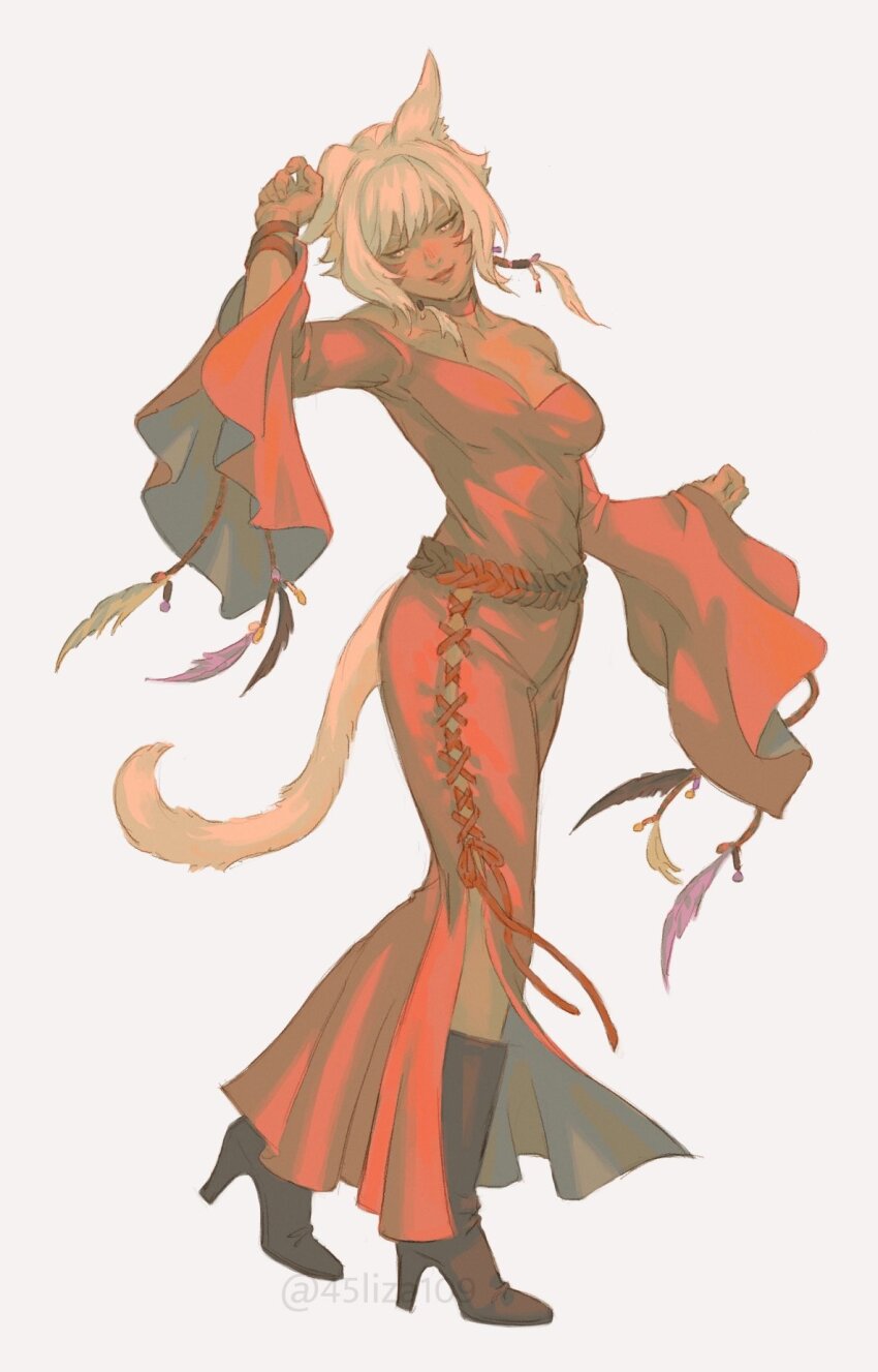 Miqo'Te (Final Fantasy) Rule 34 Image