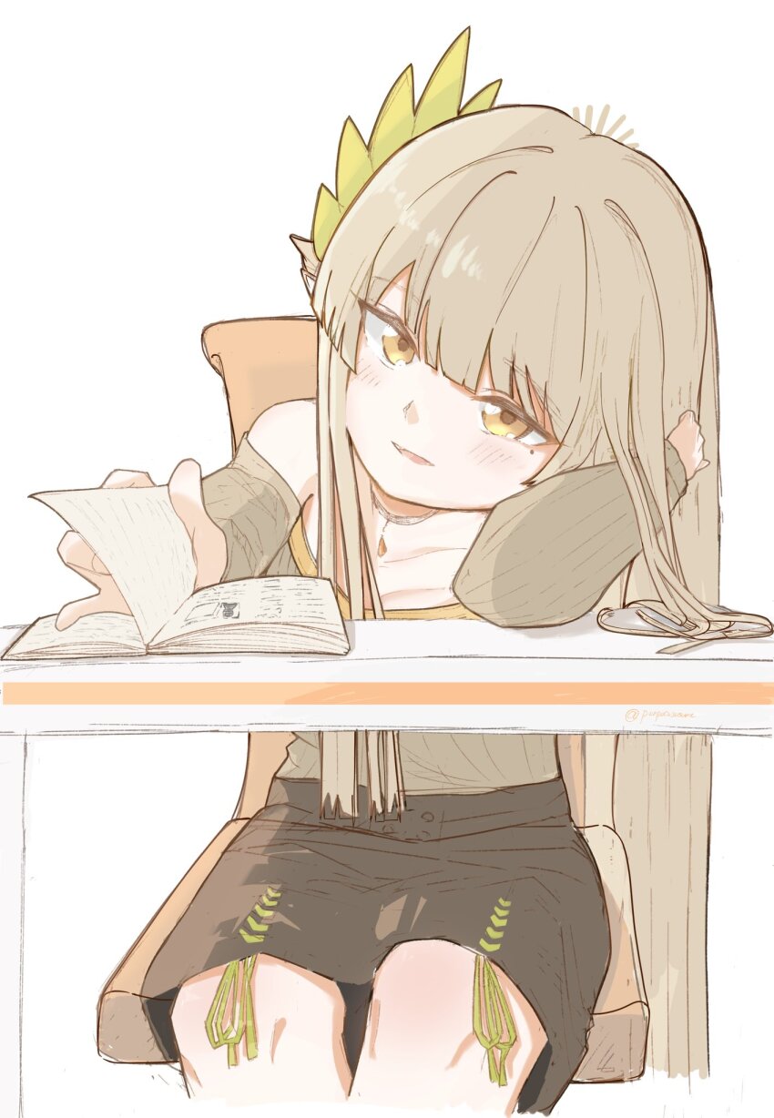 Muelsyse (Arknights) Rule 34 Image