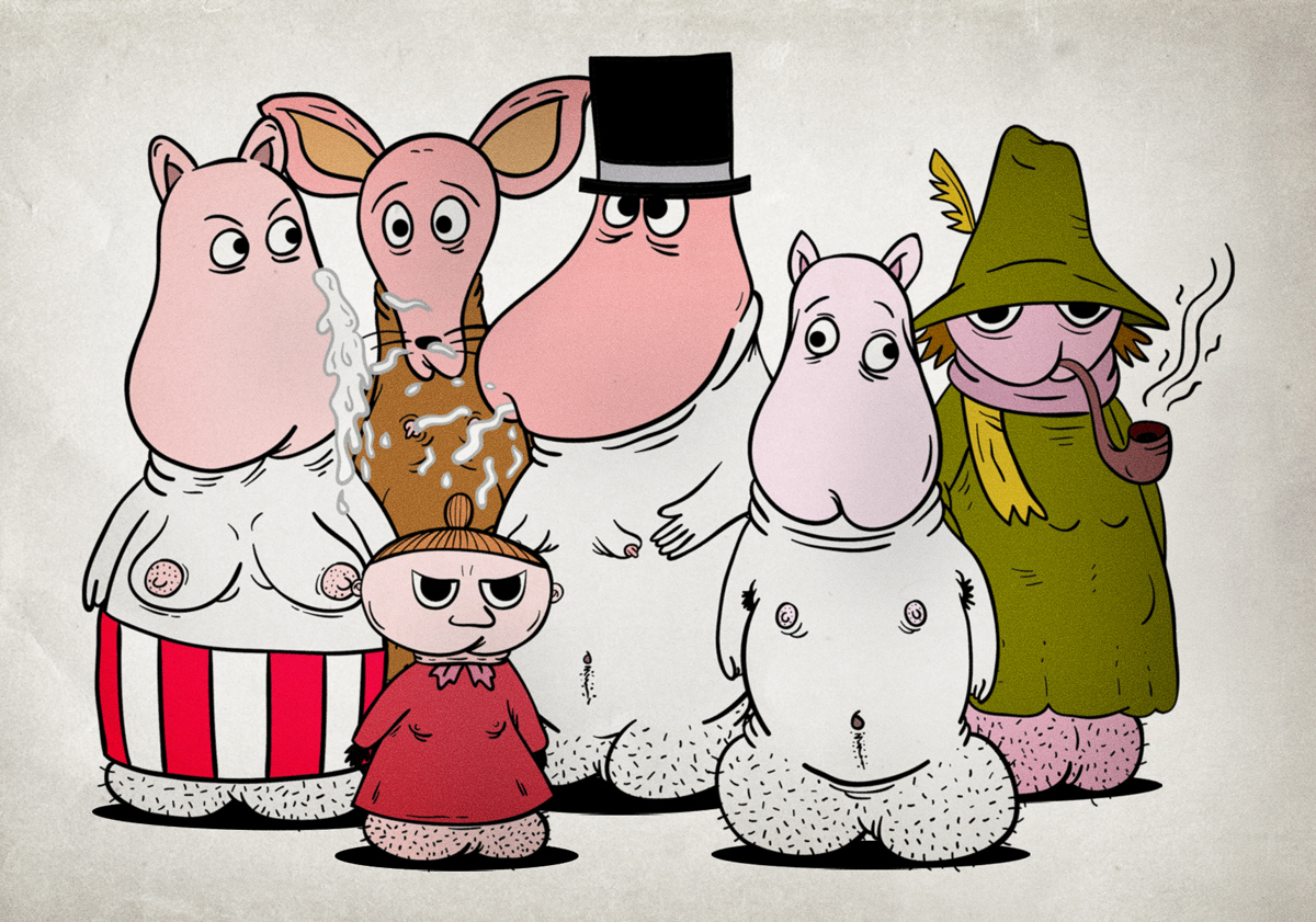Moominmamma (Little My) Rule 34 Image