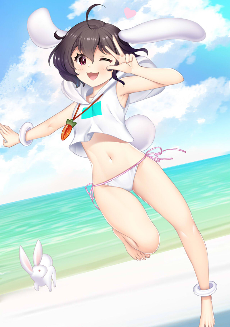 Inaba Tewi (Touhou) Rule 34 Image