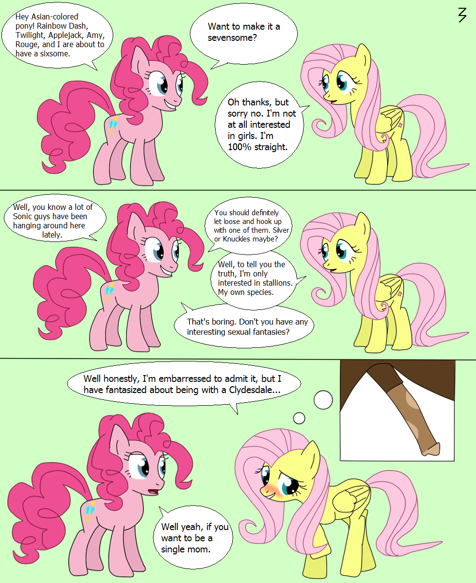 Fluttershy (Mlp) Rule 34 Image