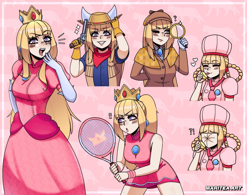 Cowgirl Peach (Mario (Series)) Rule 34 Image
