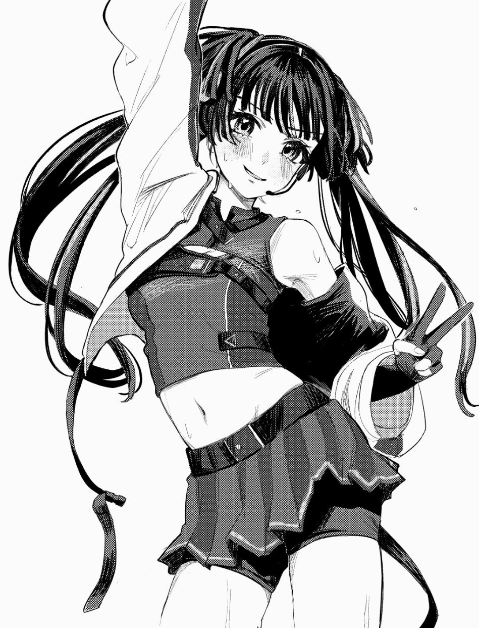 Mayuzumi Fuyuko (Idolmaster) Rule 34 Image