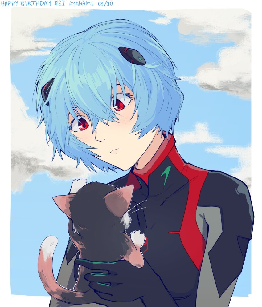 Ayanami Rei (Neon Genesis Evangelion) Rule 34 Image