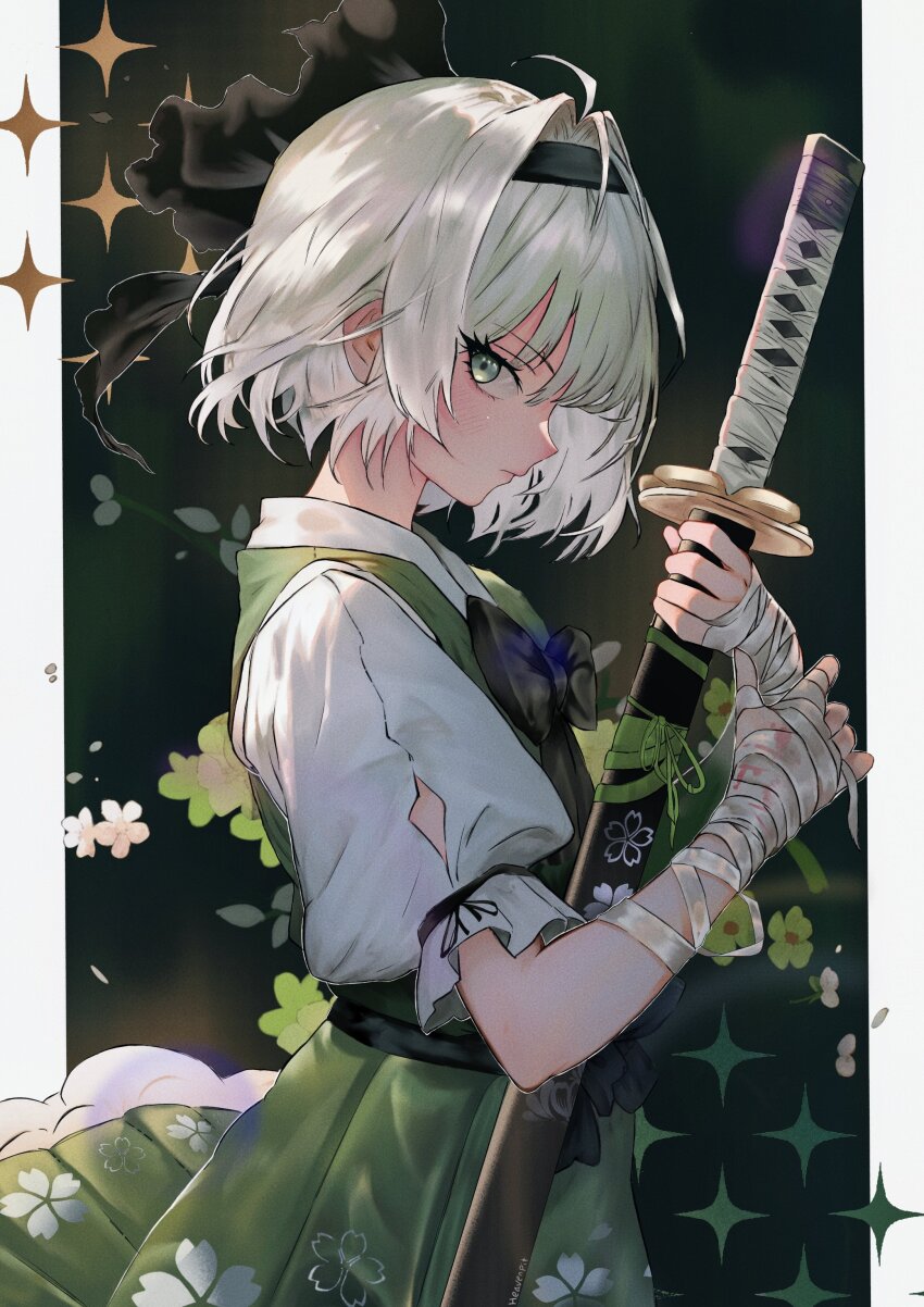 Konpaku Youmu (Touhou) Rule 34 Image