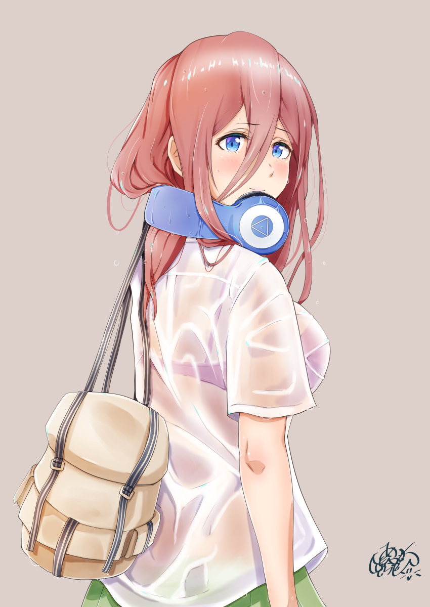Nakano Miku (Go-Toubun No Hanayome) Rule 34 Image