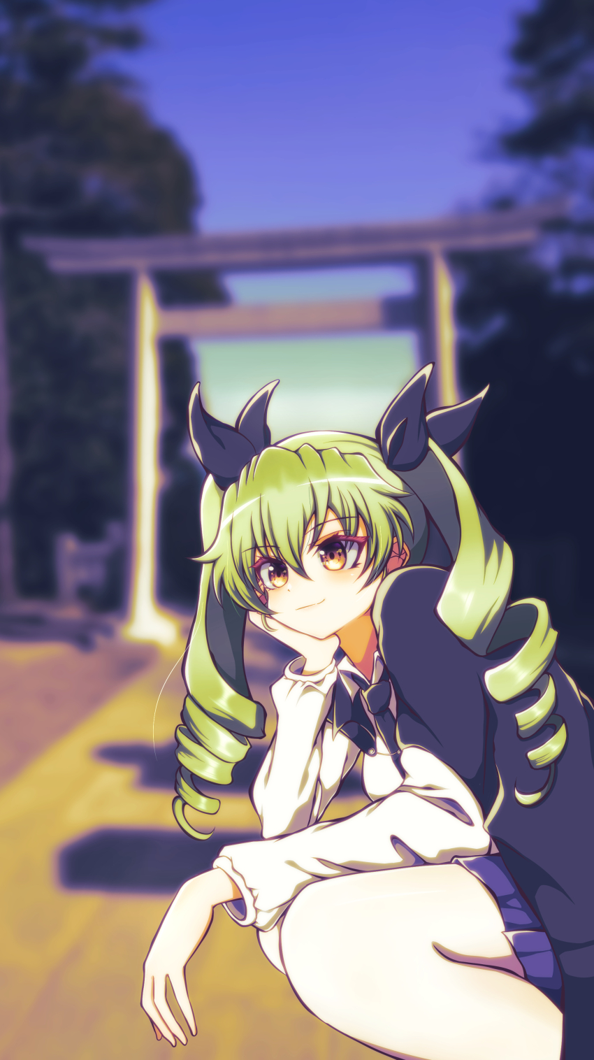 Anchovy (Girls Und Panzer) Rule 34 Image
