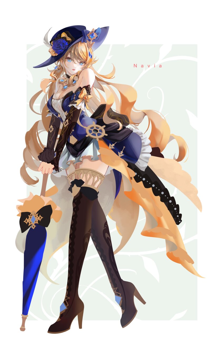 Navia (Genshin Impact) Rule 34 Image