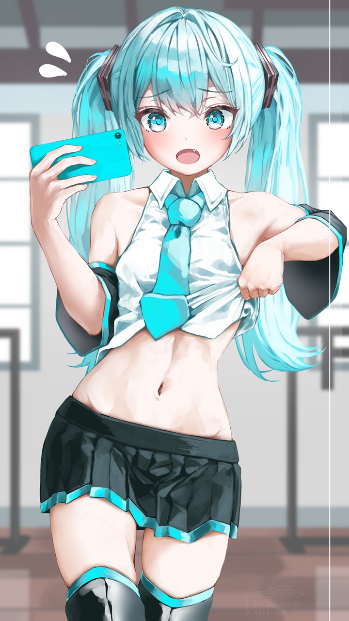 Hatsune Miku (Vocaloid) Rule 34 Image