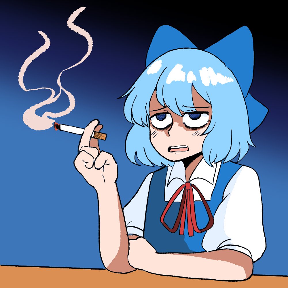 Cirno (Touhou) Rule 34 Image
