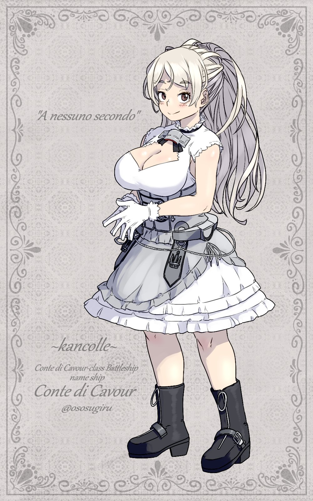 Conte Di Cavour (Kancolle) Rule 34 Image