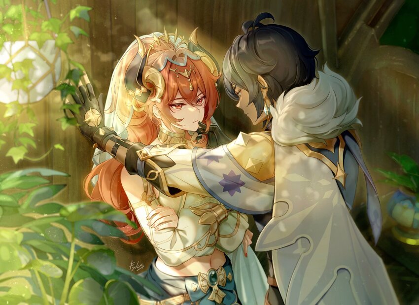 Diluc (Genshin Impact) Rule 34 Image