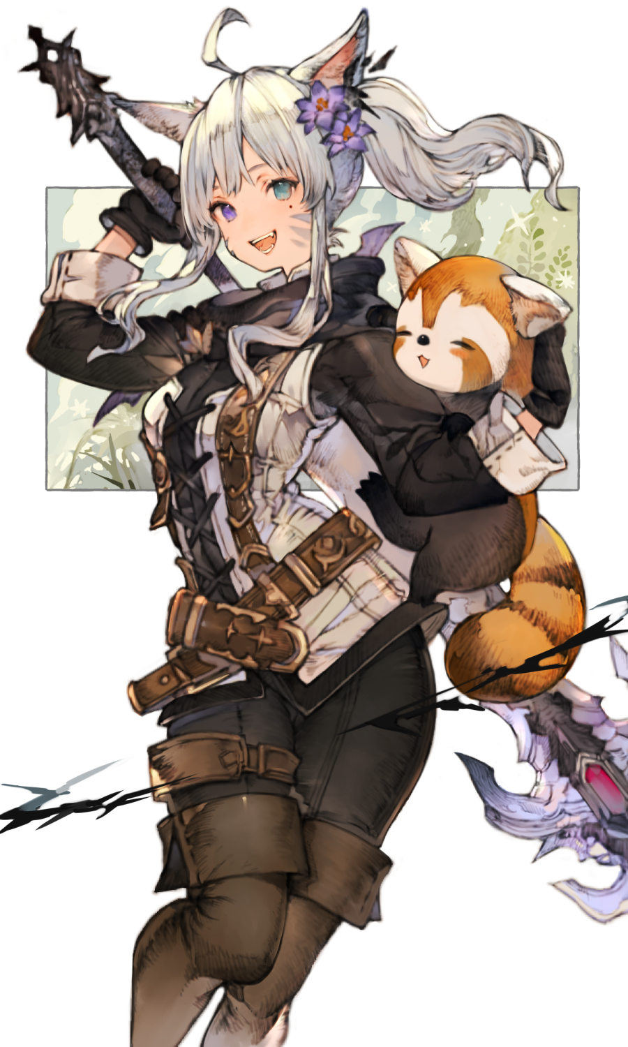 Miqo'Te (Final Fantasy) Rule 34 Image
