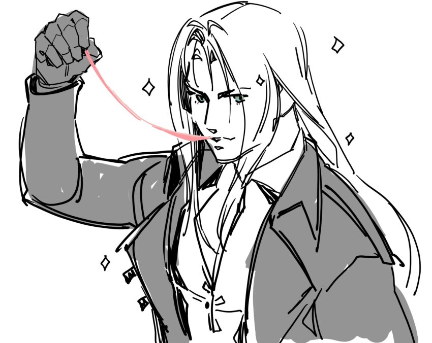 Sephiroth (Final Fantasy) Rule 34 Image