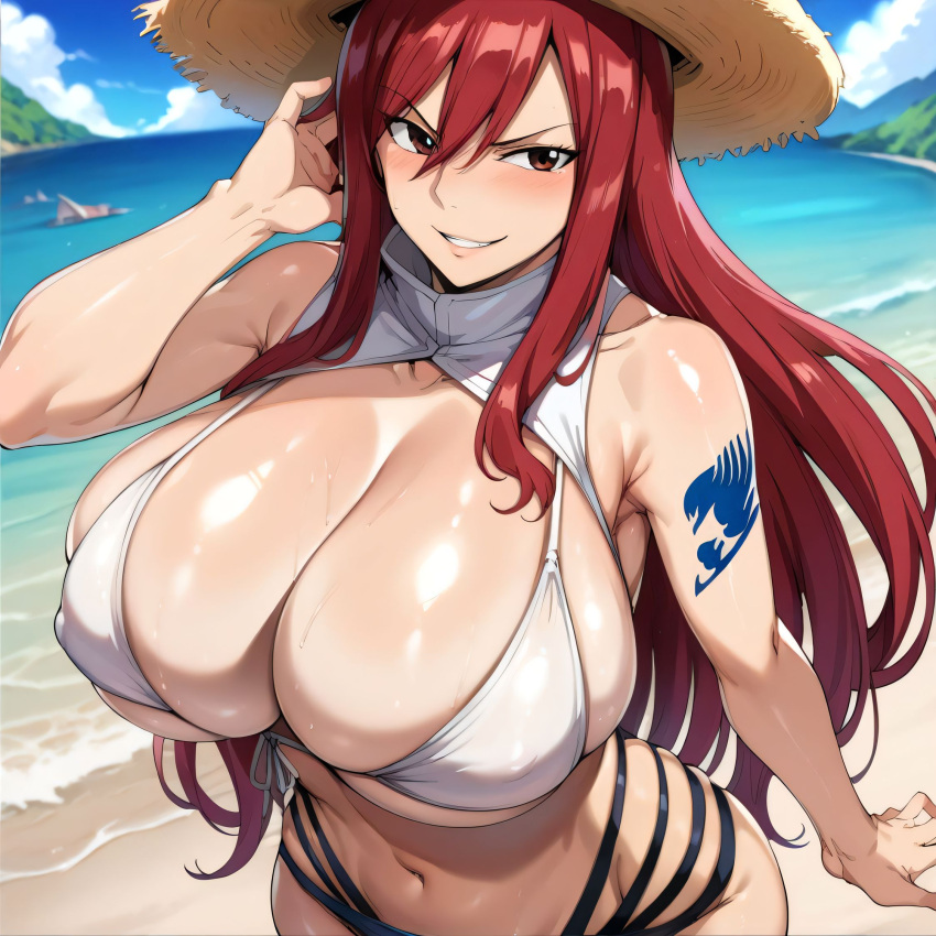 Erza Scarlet (Fairy Tail) Rule 34 Image