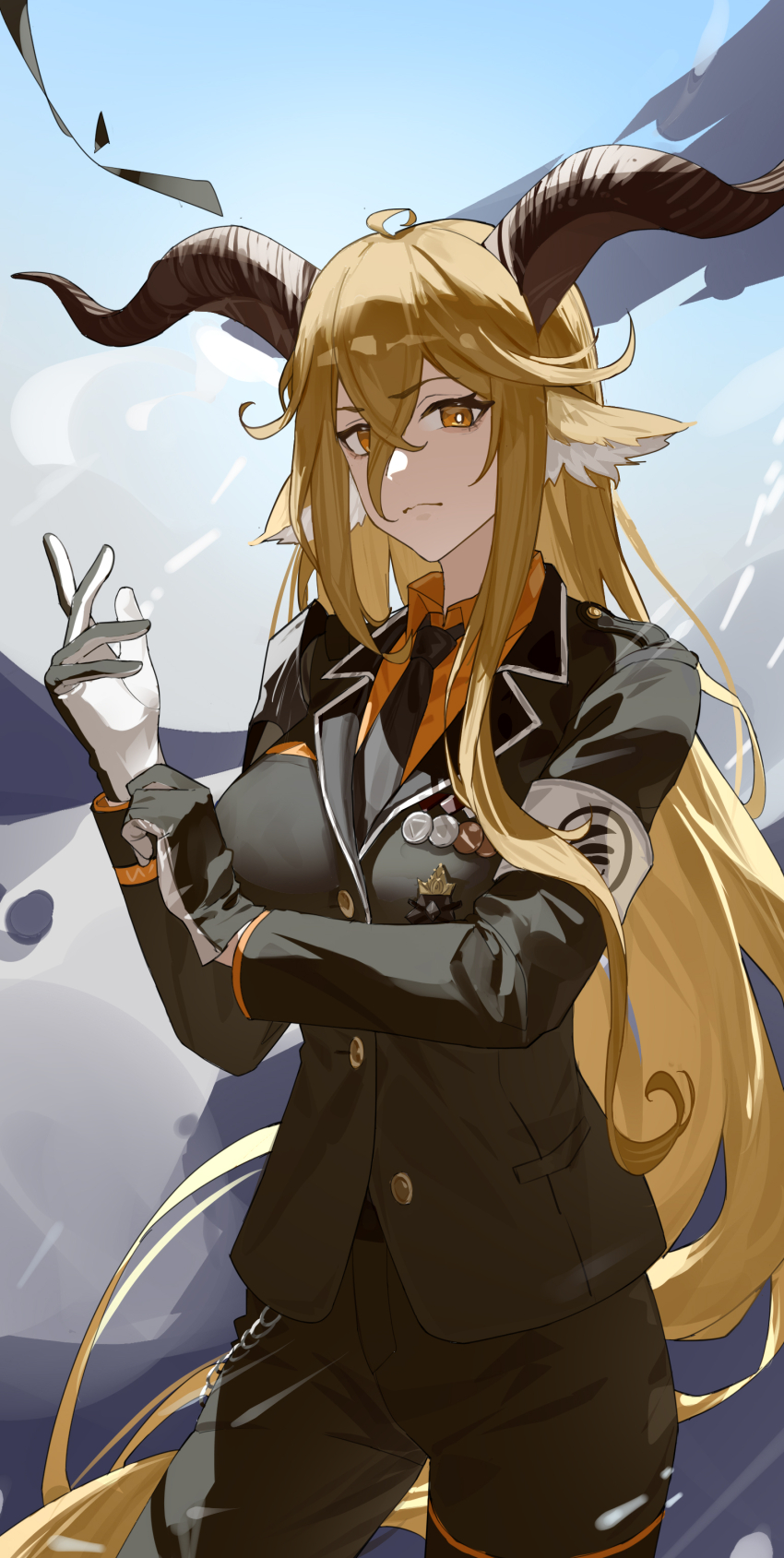 Degenbrecher (Arknights) Rule 34 Image