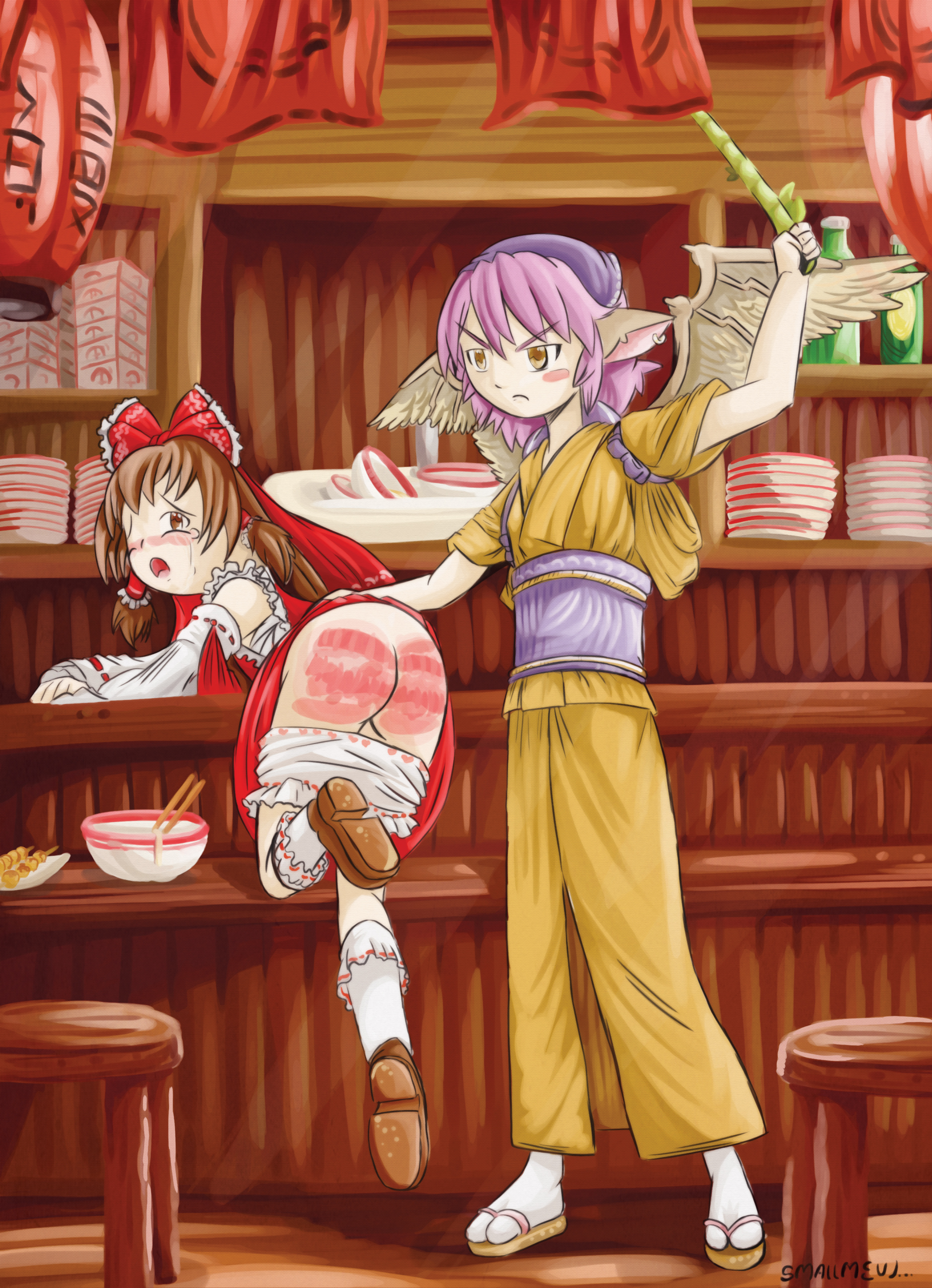 Mystia Lorelei (Touhou) Rule 34 Image