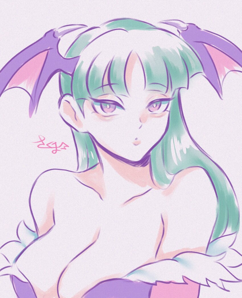 Morrigan Aensland (Darkstalkers) Rule 34 Image