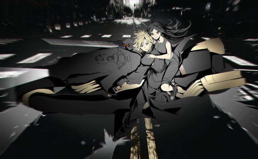 Cloud Strife (Akira Slide) Rule 34 Image