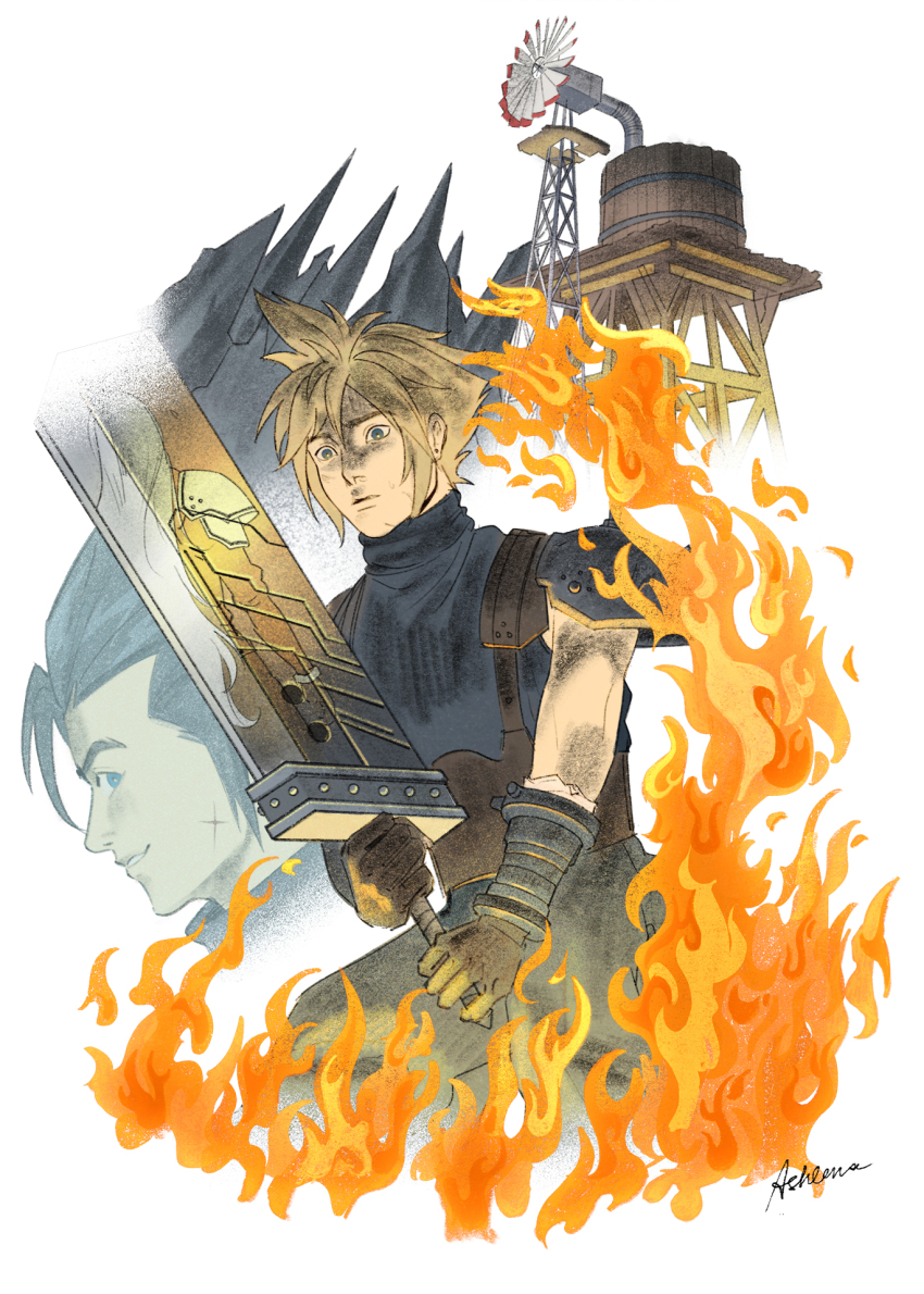Cloud Strife (Final Fantasy) Rule 34 Image