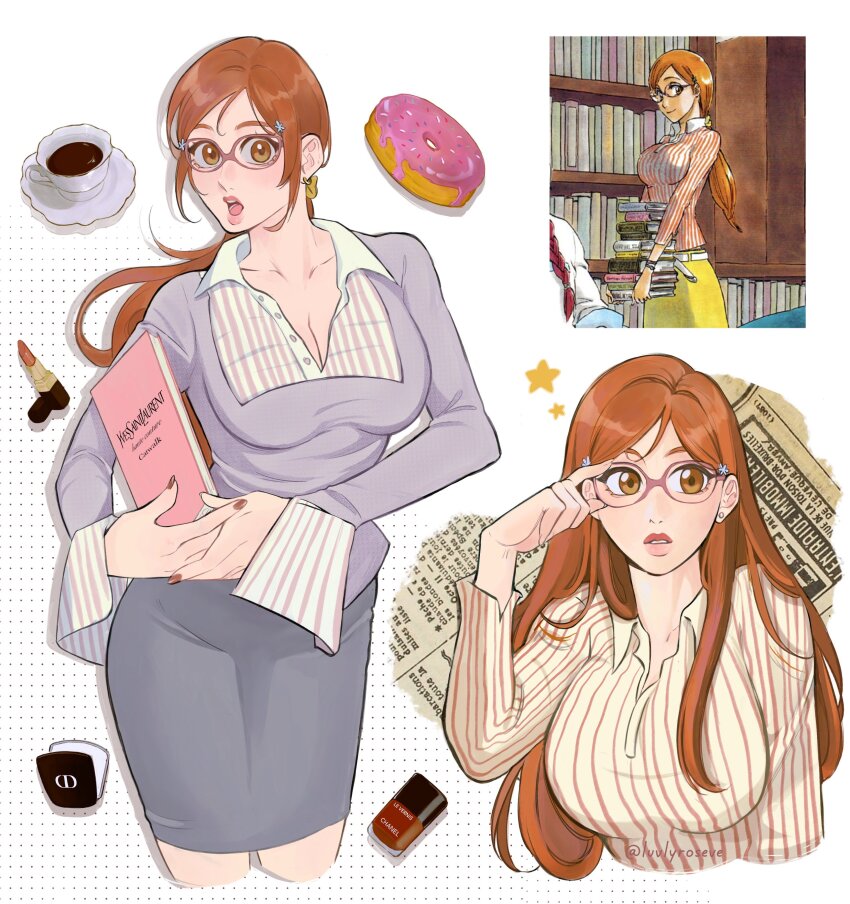 Inoue Orihime (Bleach) Rule 34 Image