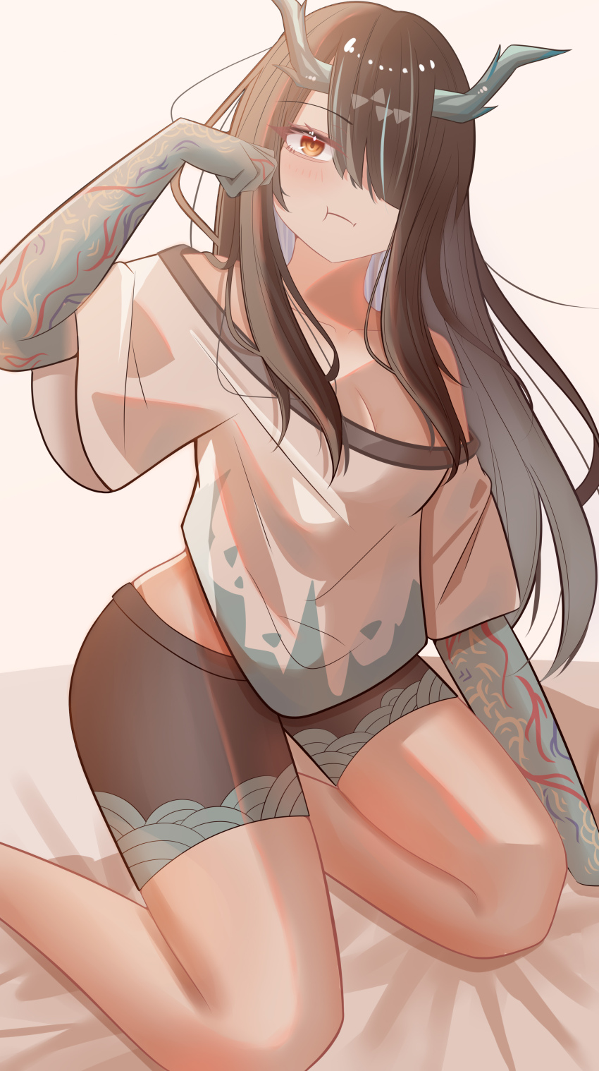 Dusk (Arknights) Rule 34 Image