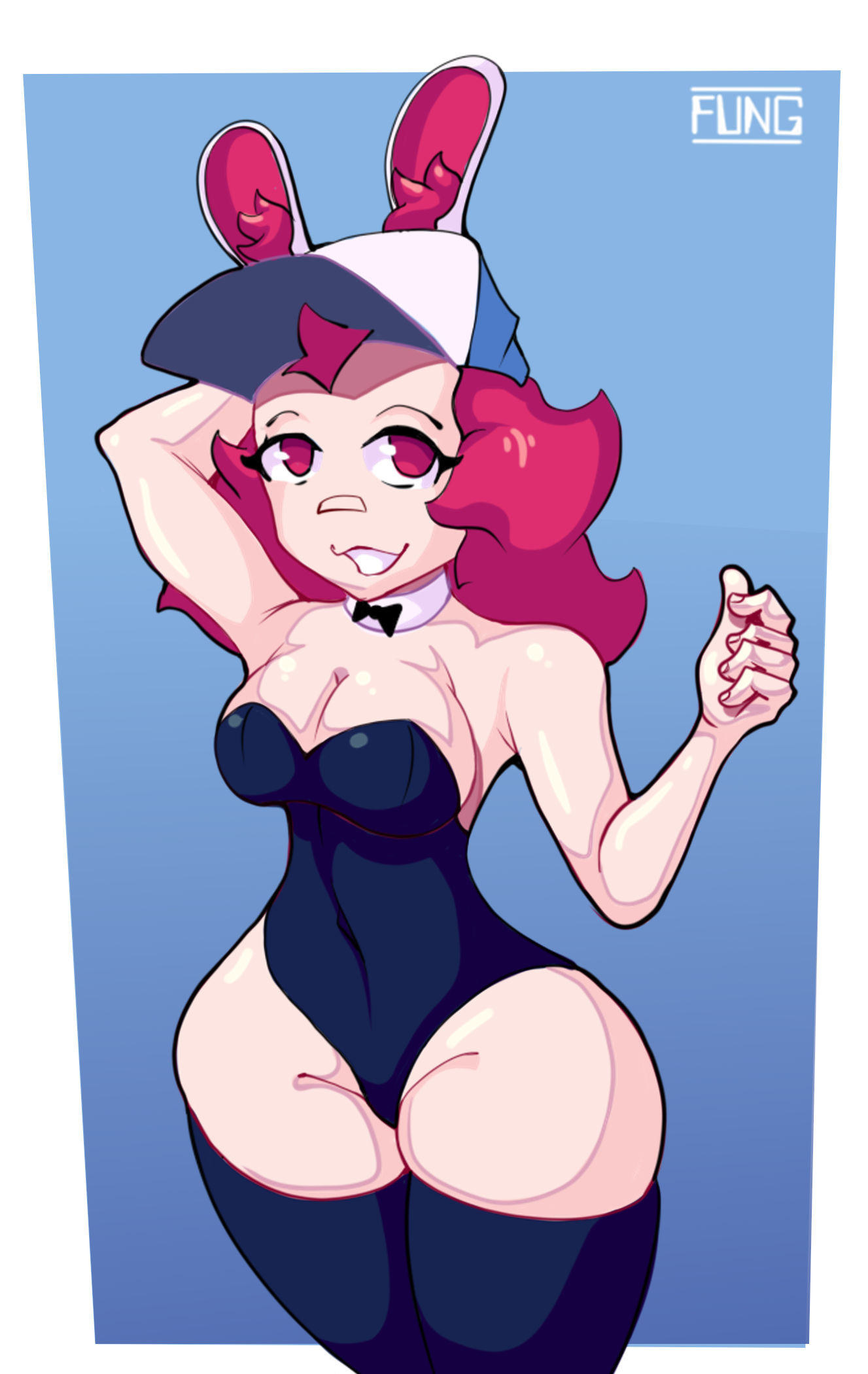 Skarlet Bunny (Friday Night Funkin) Rule 34 Image